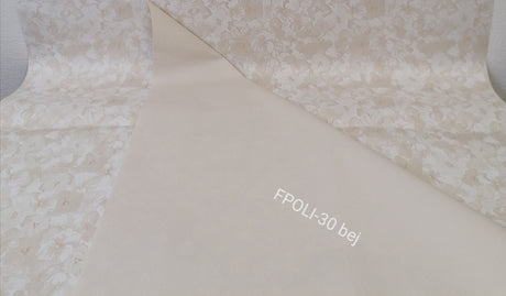 imagine produs Folie polipropilena model hortensii bej s/5