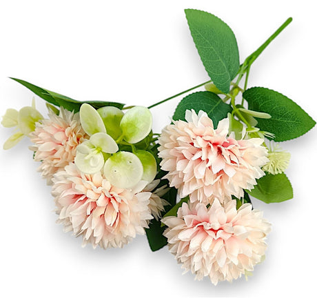 imagine produs Buchet dalie x5 H:30cm roz
