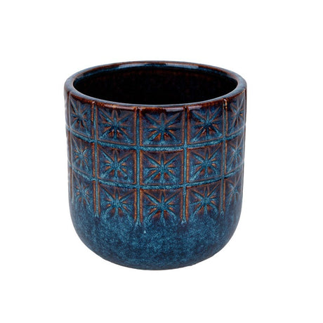 imagine produs Bol ceramic Mosaic 15x17 cm antic albastru-maro