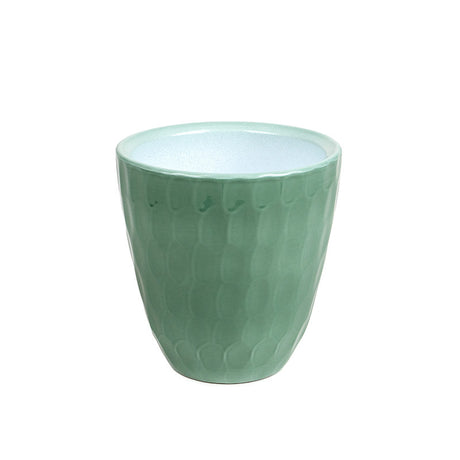 imagine produs Ghiveci pt.orhidee Carve 14cm verde salvie