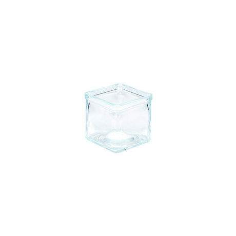 imagine produs Bol din sticla patrat 6.5x6.5x6.5cm.
