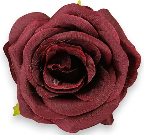 imagine produs Cap trandafir 7cm S/12 bordeaux.