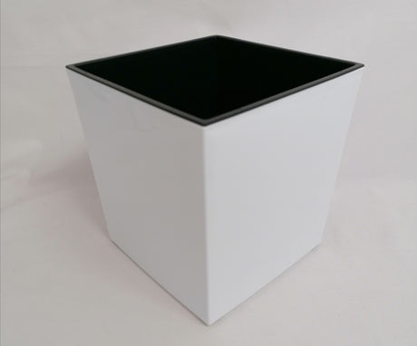 imagine produs Ghiveci plastic juka 19x19cm alb