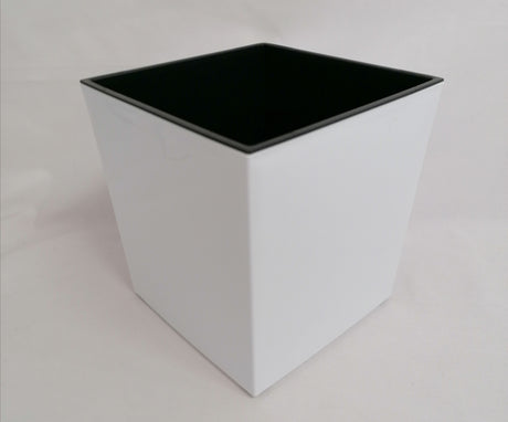 imagine produs Ghiveci plastic juka 25x25cm alb