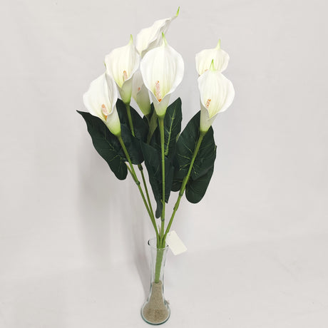 imagine produs Buchet cale polifam x7 60cm verde
