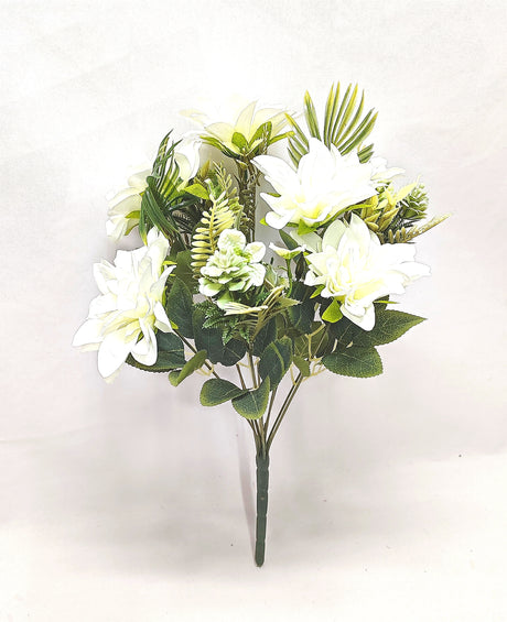 imagine produs Buchet dalie x9 crem