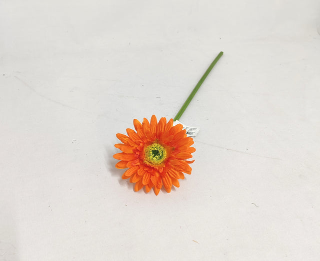 imagine produs Fir gerbera 48cm portocaliu