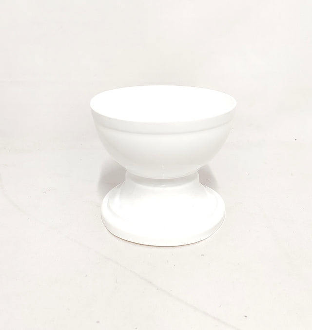 imagine produs Bol plastic cu talpa D:15cm alb