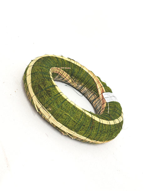 imagine produs Coronita paie invelit sisal/sorg 20/5cm verde