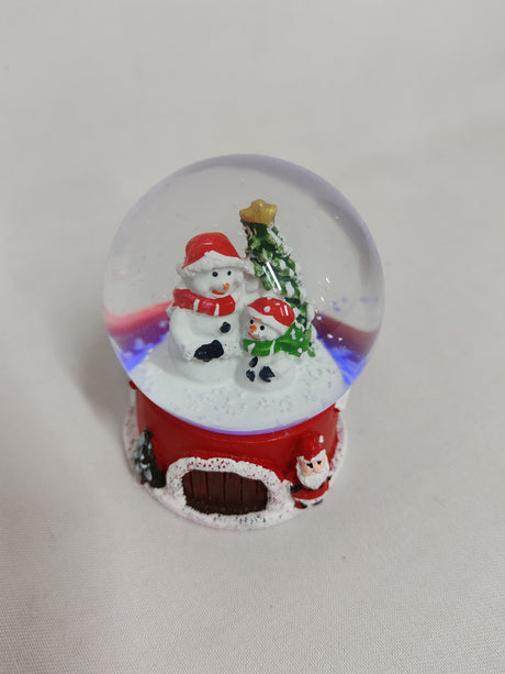 imagine produs Glob din sticla cu led 8cm