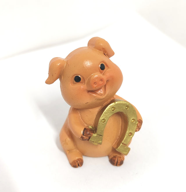 imagine produs Fig.porc simbol al norocului 4x3x6cm