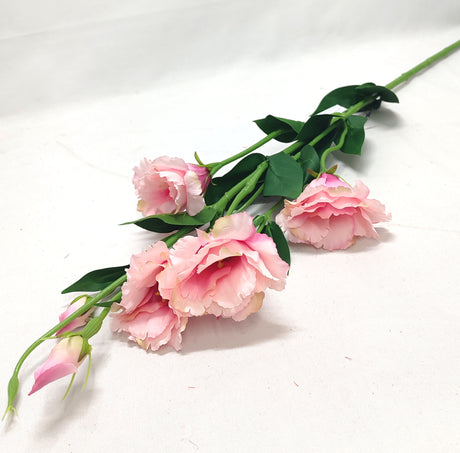 imagine produs Creanga lisianthus x3 82cm roz