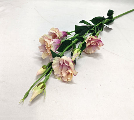 imagine produs Creanga lisianthus x3 82cm nalba