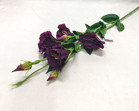 imagine produs Creanga lisianthus x3 82cm vinete mov