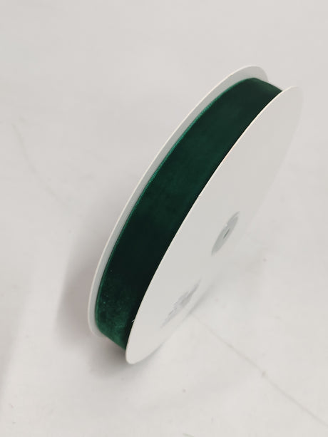 imagine produs Banda decor catifea 2.5cm x22.8m verde inchis