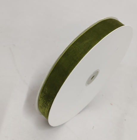 imagine produs Banda decor catifea 2.5cm x22.8m verde deschis