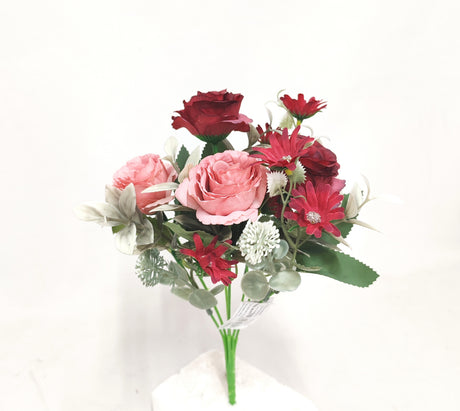 imagine produs Buchet trandafiri x7 bordeaux