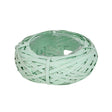 imagine produs Bol din nuiele 25x9cm verde
