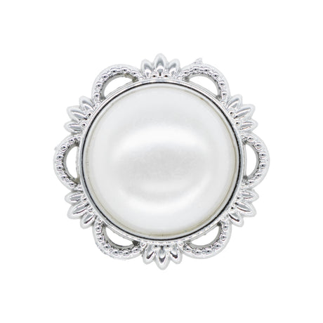 imagine produs Piatra opal argintiu/alb 28mm S/10