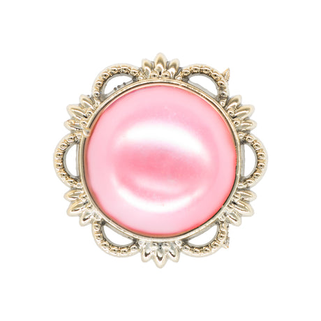 imagine produs Piatra opal auriu/roz pudra 28mm S/10