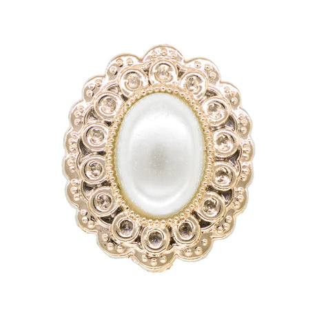 imagine produs Piatra opal 25x30mm S/10 auriu/ecru