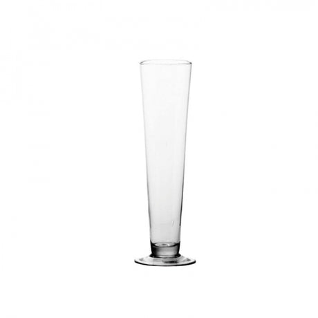 imagine produs Vaza din sticla cu talpa 10x39cm