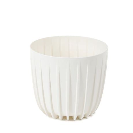 imagine produs Ghiveci plastic Mira Fl 111mm crem