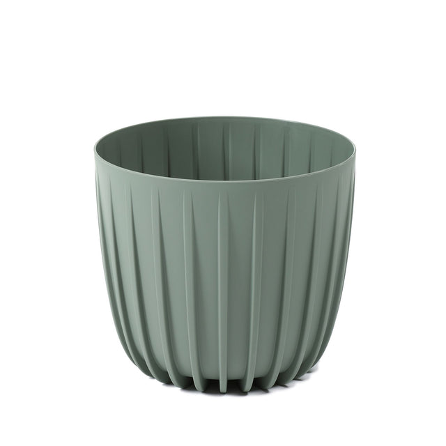 imagine produs Ghiveci plastic Mira Fl 111mm verde
