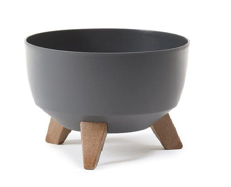 imagine produs Ghiveci plstic Roma D;29cm, H:23cm antracit