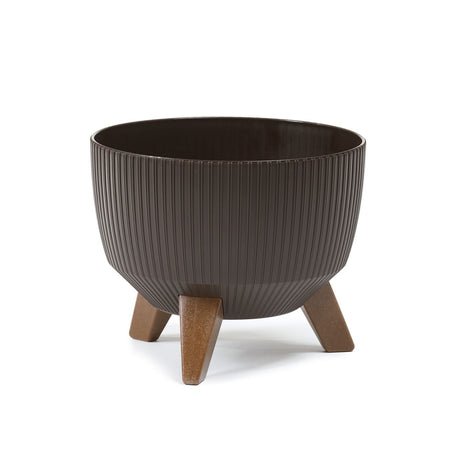 imagine produs Ghiveci plastic Roma Jumper 24x15cm mocca