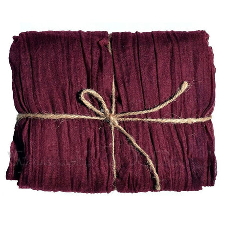 imagine produs Material de tifon 89cmx3,05m bordeaux