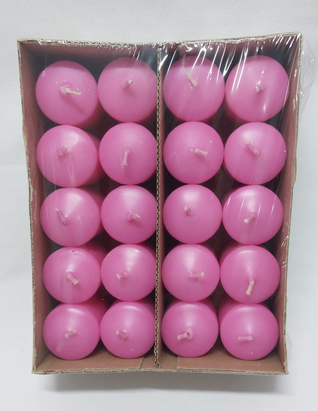 Lum.advent simpla 4x6cm 20buc/pachet roz