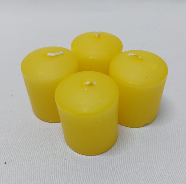 Lumanari advent 4.5x5cm galben