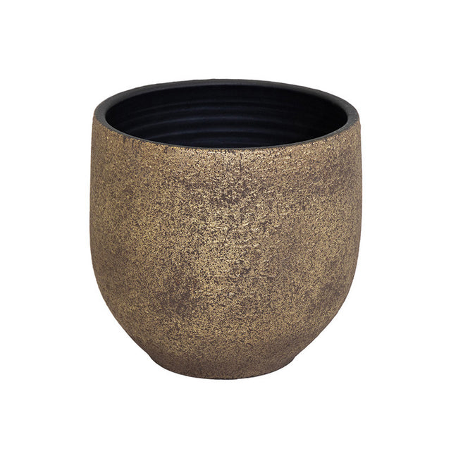imagine produs Vas ceramic Puro 20x19cm auriu