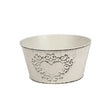 imagine produs Bol zinc 15x8cm crem antic