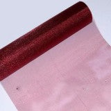 ORGANZA SUL 23.5CMX10M BORDEAUX