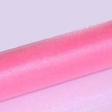 ORGANZA SUL 23.5CMX10M ROZ INCHIS
