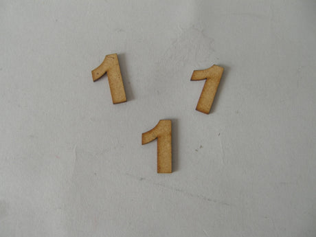 imagine produs Num.din lemn 3x10cm s/10 nr1