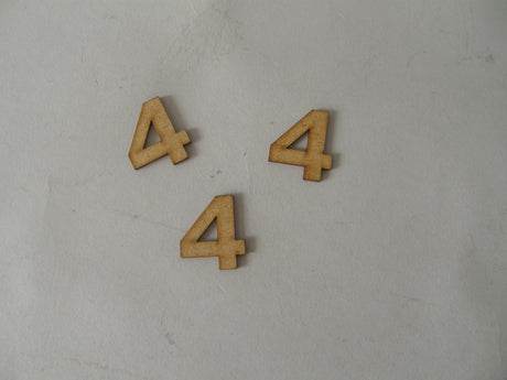 imagine produs Num.din lemn 3x10cm s/10 nr.4