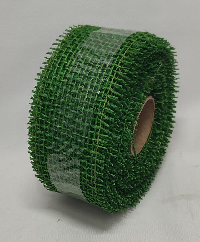 Banda decor yuta 5cmx9m verde oliv