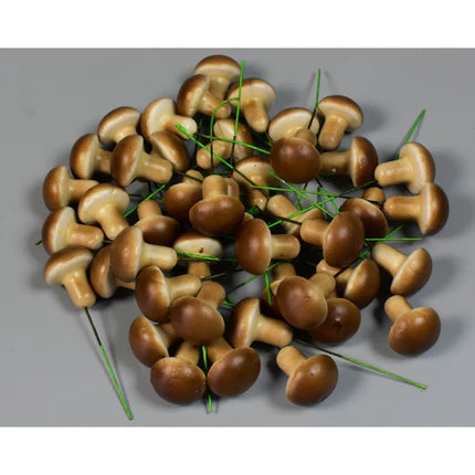 Pick ciuperci 3cm 30buc/pachet maro