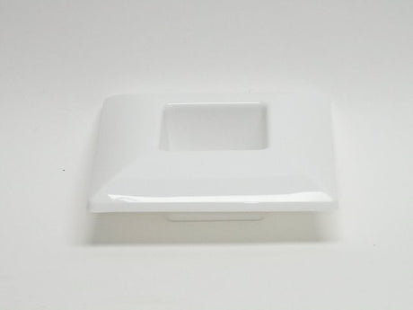 imagine produs Vas plastic pt.aranjamente 17/7x5.5cm alb