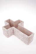 imagine produs Bol cruce din beton 39x26x10cm