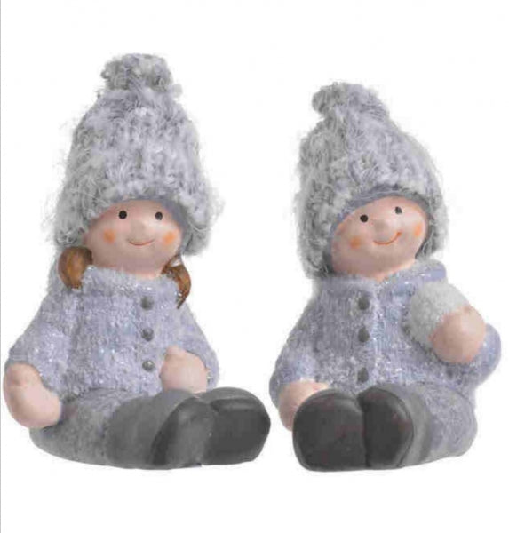 imagine produs Figurina de craciun fetita 8cm