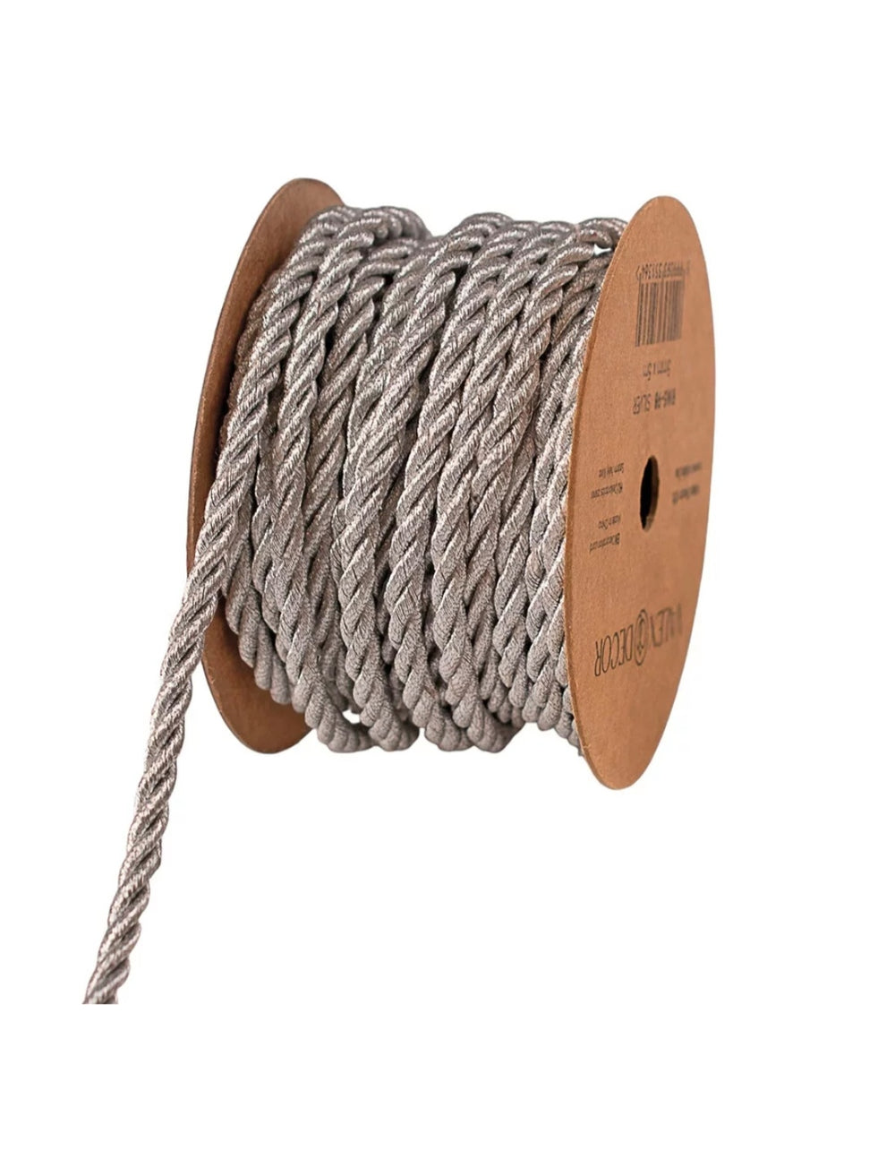 imagine produs Snur lucois 5mmx5m metal argintiu