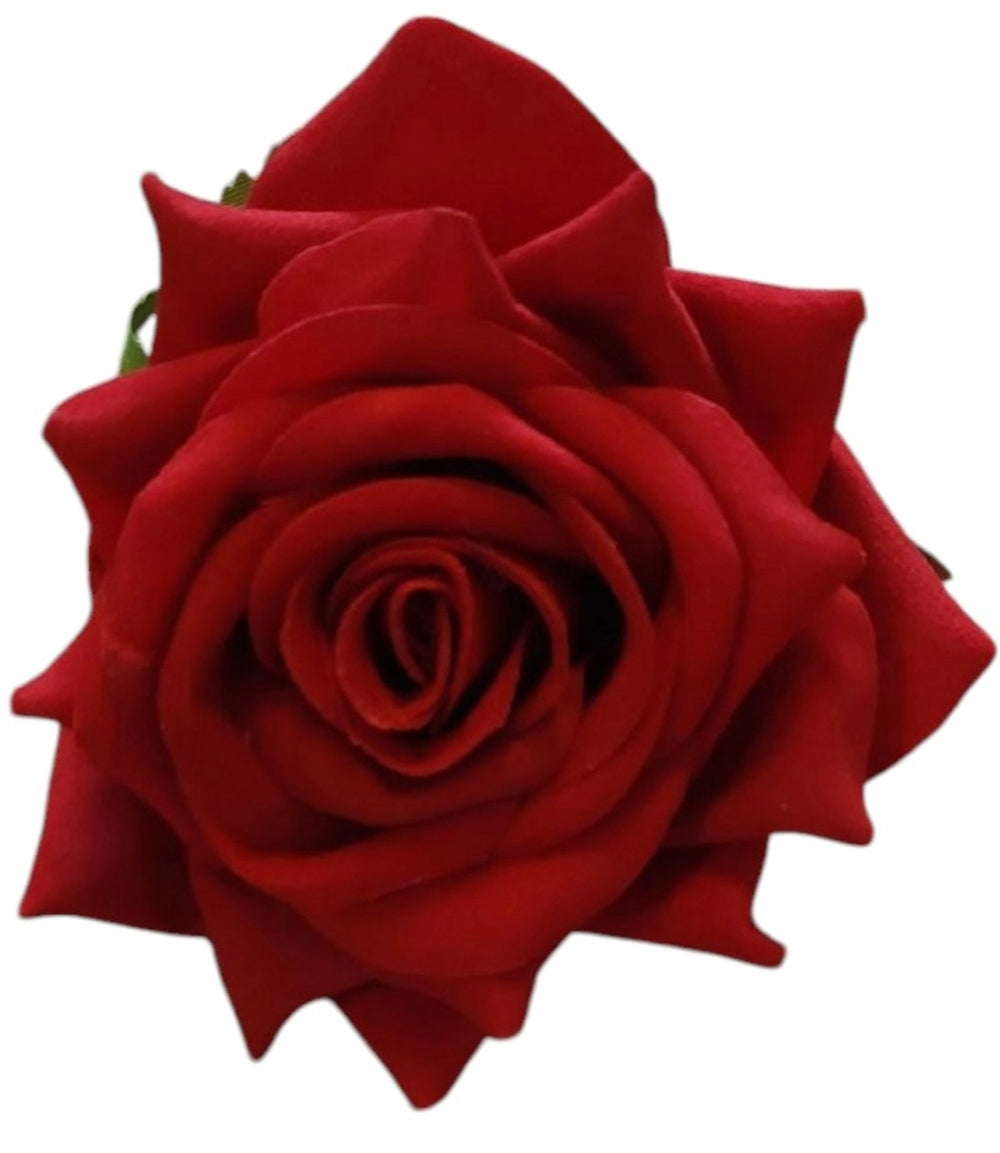 imagine produs Cap trandafiri catifea 11cm S/12