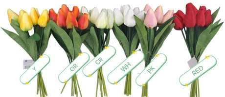 imagine produs Buchet lalale x7 H:35cm crem