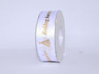 imagine produs Banda decor saten 25mmx22,86m alb