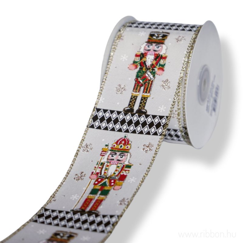 imagine produs Banda decor textil cu model 64mmx10m