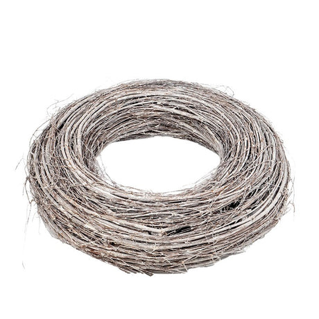 imagine produs Coronita din nuiele Atlin 50x13cm gri antic